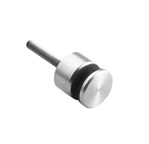 Stainless steel anchor bolt standoff for frameless glass