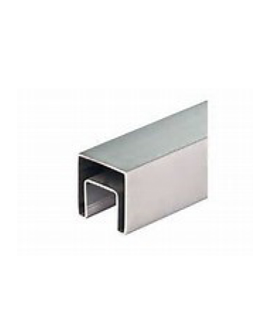 Stainless steel square slotted handrail system